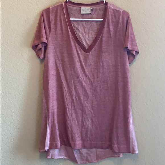 Danielle medium fancy women’s T-shirt Mauve - Picture 1 of 6